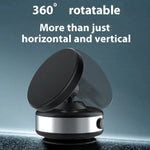Magnetic Wireless Charging Car Mount - 360° Rotation
