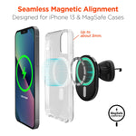 HyperGear MagVent Wireless Car Charging Mount for iPhone 13
