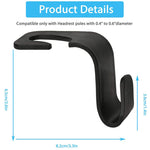 Car Headrest Hooks - Portable Organizer