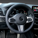 Hand-Sewn Steering Wheel Cover